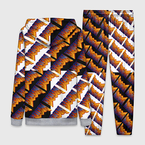 Женский костюм Doom logo pattern / 3D-Меланж – фото 2