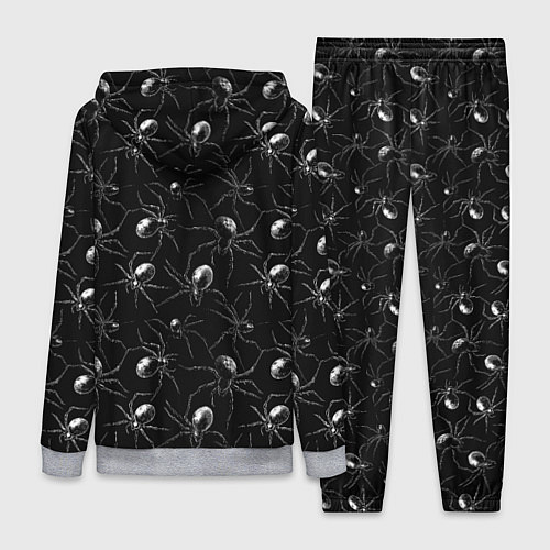 Женский костюм Паттерн с пауками / 3D-Меланж – фото 2
