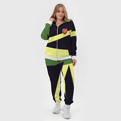 Женский 3D-костюм Arsenal geometry, цвет: 3D-белый — фото 2