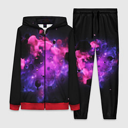 Женский 3D-костюм Космическая геометрия, цвет: 3D-красный