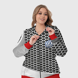 Женский 3D-костюм Volkswagen metal motors, цвет: 3D-красный — фото 2