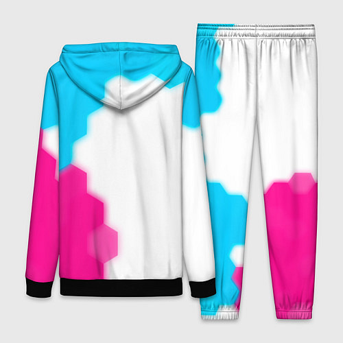 Женский костюм Stumble Guys neon gradient style по-вертикали / 3D-Черный – фото 2