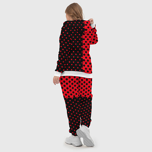 Женский костюм Doom pattern steell / 3D-Белый – фото 5