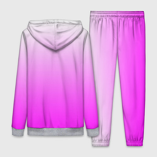 Женский костюм Gradient color pink / 3D-Меланж – фото 2