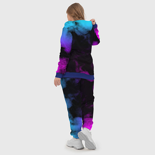 Женский костюм Градиент - дым / 3D-Синий – фото 5