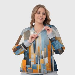 Женский 3D-костюм Архитектура город живопись, цвет: 3D-меланж — фото 2
