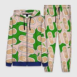 Женский 3D-костюм Я в порядке пластырь, цвет: 3D-синий