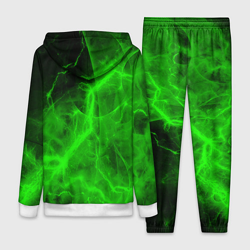 Женский костюм Doom storm green / 3D-Белый – фото 2