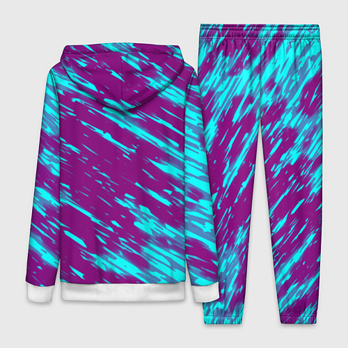 Женский костюм Герб РФ холодные краски / 3D-Белый – фото 2