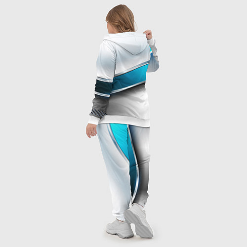 Женский костюм Mazda geometry auto / 3D-Белый – фото 5