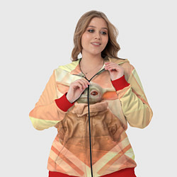 Женский 3D-костюм Малыш Грогу, цвет: 3D-красный — фото 2