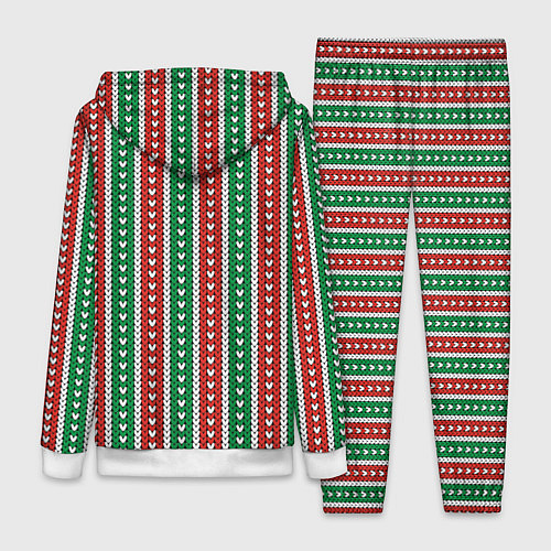 Женский костюм Knitted pattern / 3D-Белый – фото 2