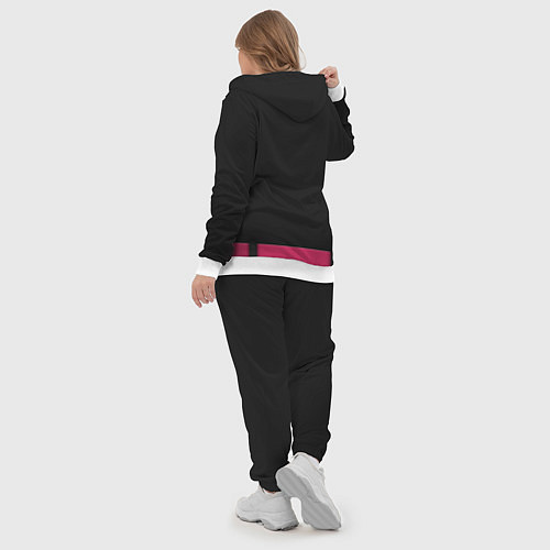 Женский костюм Форма стражи Squid Game / 3D-Белый – фото 5