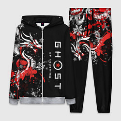 Женский 3D-костюм Ghost of Tsushima - snowflakesv, цвет: 3D-меланж