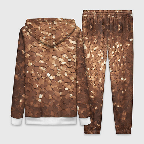 Женский костюм Золотые частицы / 3D-Белый – фото 2