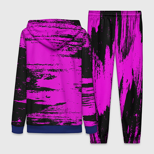 Женский костюм Arctic Monkeys - Розовые разводы / 3D-Синий – фото 2