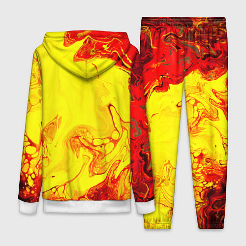 Женский костюм Arctic Monkeys - ядовитые подтеки / 3D-Белый – фото 2