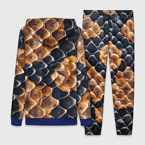 Женский костюм Змеиный талисман / 3D-Синий – фото 2