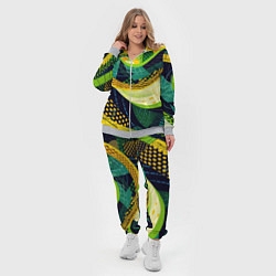 Женский 3D-костюм Змеиный паттерн, цвет: 3D-меланж — фото 2