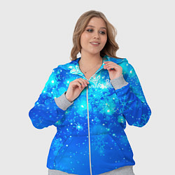 Женский 3D-костюм Морозное свечение, цвет: 3D-меланж — фото 2