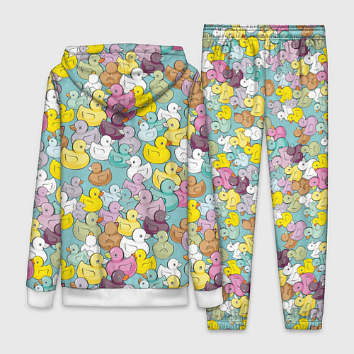 Женский костюм Уютные уточки / 3D-Белый – фото 2