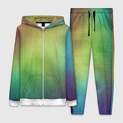 Женский 3D-костюм Цветной металл с градиентом, цвет: 3D-белый