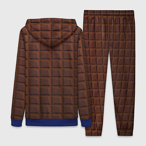 Женский костюм Горький шоколад / 3D-Синий – фото 2