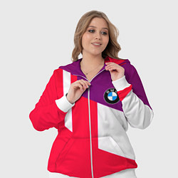 Женский 3D-костюм BMW geometry sport, цвет: 3D-белый — фото 2