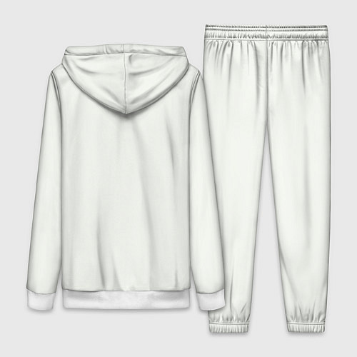 Женский костюм Металлическое сердце кораллы и цветы / 3D-Белый – фото 2