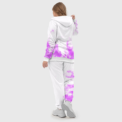 Женский костюм Monster energy neon flame / 3D-Белый – фото 5