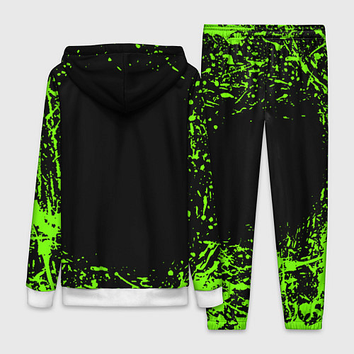 Женский костюм Quake кислотные краски / 3D-Белый – фото 2