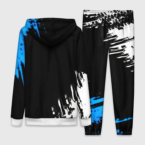 Женский костюм Doom краски лого текстура / 3D-Белый – фото 2