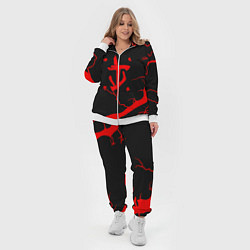 Женский 3D-костюм Doom storm steel, цвет: 3D-белый — фото 2