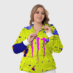 Женский 3D-костюм Monster energy краски, цвет: 3D-белый — фото 2