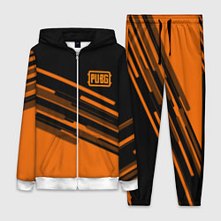 Женский 3D-костюм PUBG geometry line, цвет: 3D-белый