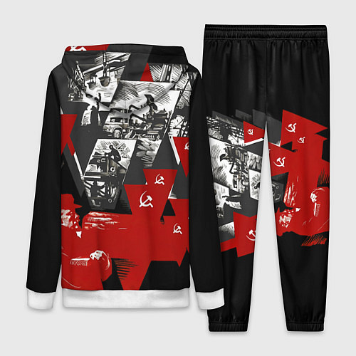 Женский костюм Советская экономика - Владимир Ленин / 3D-Белый – фото 2