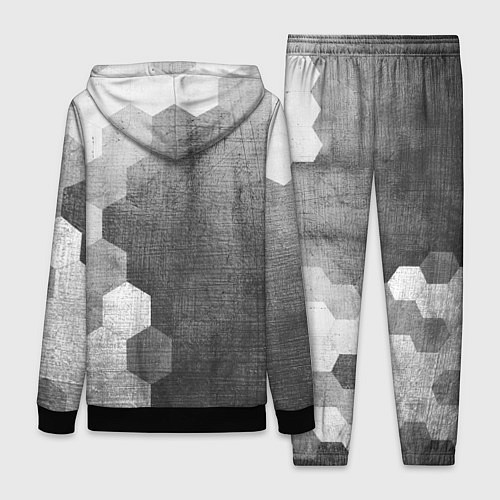 Женский костюм Mazda - grey gradient по-вертикали / 3D-Черный – фото 2