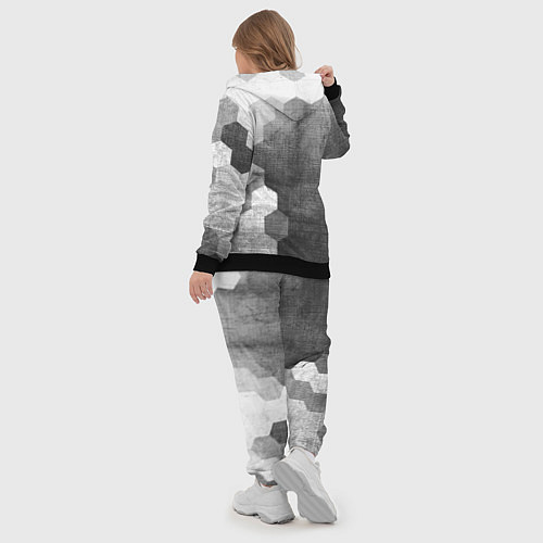 Женский костюм Mazda - grey gradient по-вертикали / 3D-Черный – фото 5