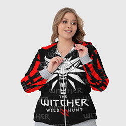 Женский 3D-костюм Ведьмак - волк, цвет: 3D-меланж — фото 2