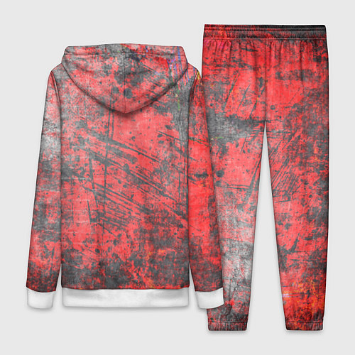 Женский костюм Абстракция - grunge vibe / 3D-Белый – фото 2