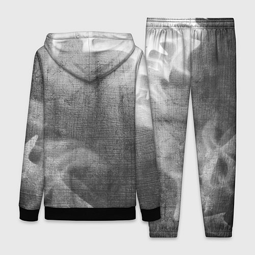 Женский костюм League of Legends - grey gradient вертикально / 3D-Черный – фото 2