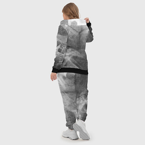 Женский костюм League of Legends - grey gradient вертикально / 3D-Черный – фото 5