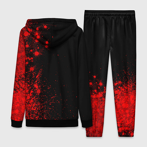 Женский костюм Nightwish - red gradient по-вертикали / 3D-Черный – фото 2