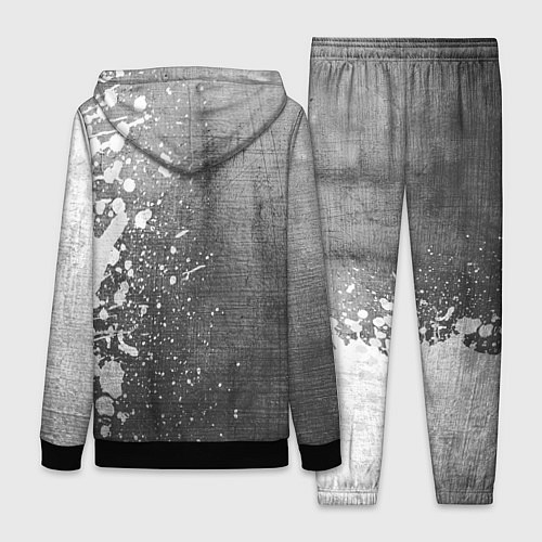 Женский костюм AC Milan - grey gradient по-вертикали / 3D-Черный – фото 2