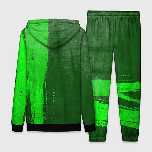 Женский костюм Powerwolf - green gradient по-вертикали / 3D-Черный – фото 2