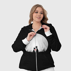 Женский 3D-костюм Любовь при луне, цвет: 3D-белый — фото 2