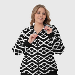 Женский 3D-костюм Этнический декор, цвет: 3D-черный — фото 2