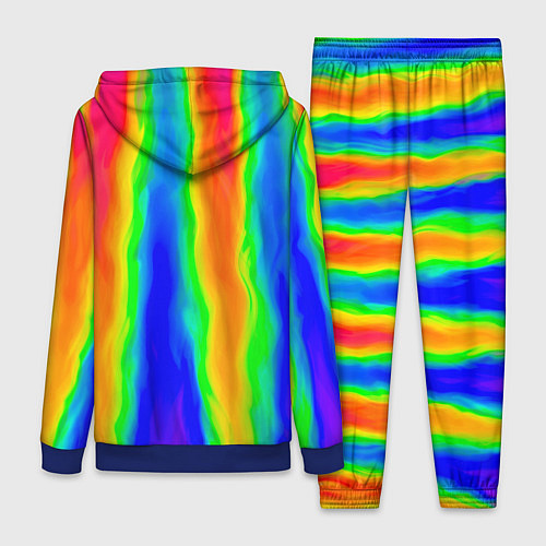 Женский костюм Пожар в химлаборатории / 3D-Синий – фото 2