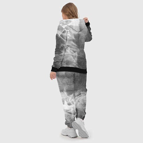 Женский костюм Daewoo - grey gradient по-вертикали / 3D-Черный – фото 5