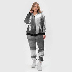 Женский 3D-костюм Monaco - grey gradient по-вертикали, цвет: 3D-черный — фото 2